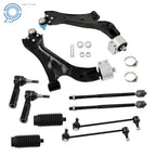 Set of 10 Front Control Arms with Ball Joints for Suzuki XL-7, Saturn VUE (2007–2009)
