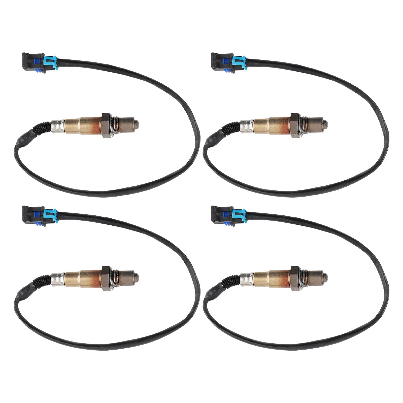 Set of 4 Oxygen Sensors for Chevrolet Traverse (2012–2017)