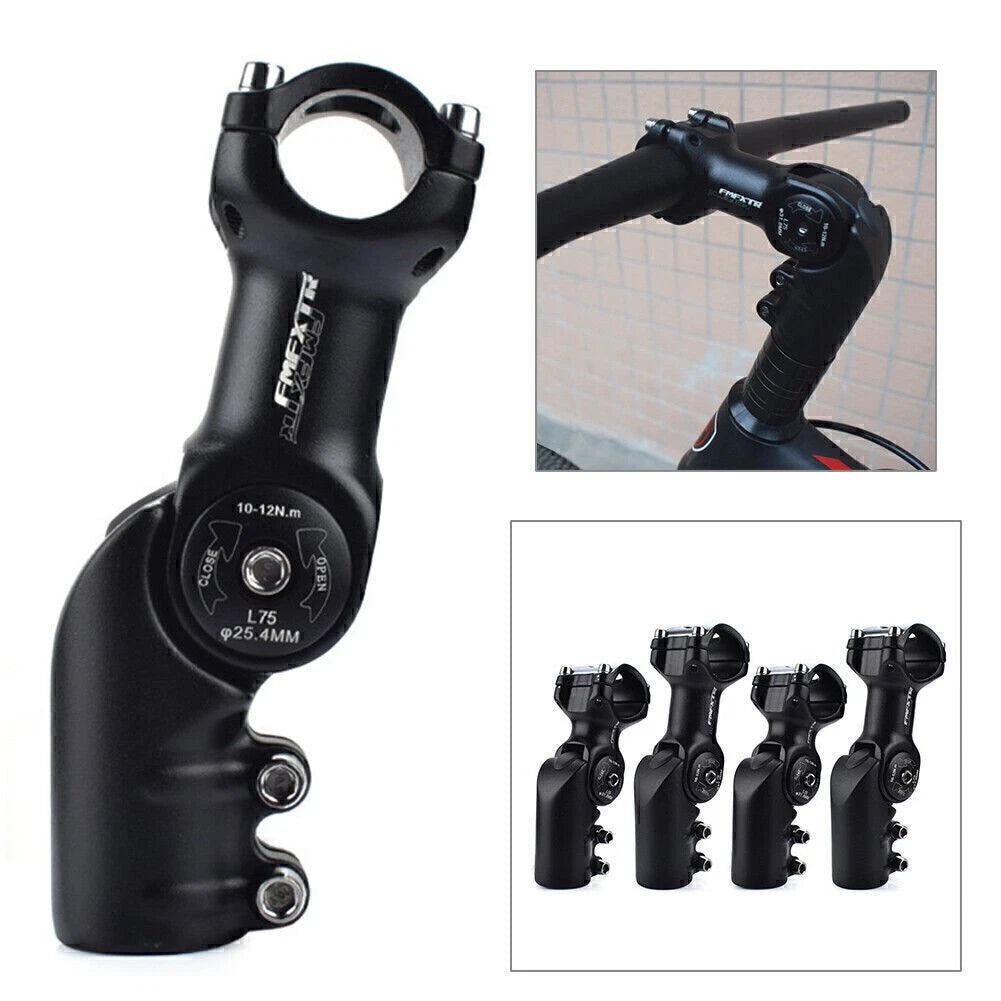 Adjustable Handlebar Stem for Mountain Road Bike (25.4/31.8mm)