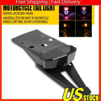 LED Rear Fender Brake Tail Light for Universal Dirt Enduro Bike