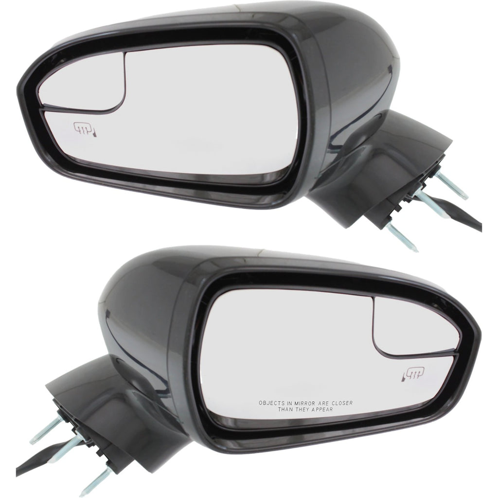 Power Mirror Set for Ford Fusion (2013–2014) Manual Fold Heated