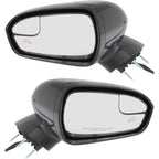 Power Mirror Set for Ford Fusion (2013–2014) Manual Fold Heated