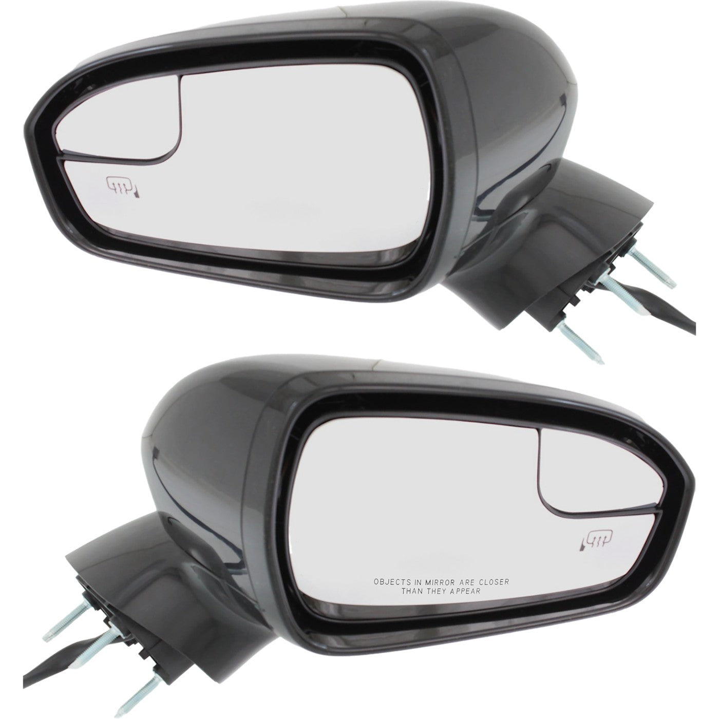 Power Mirror Set for Ford Fusion (2013–2014) Manual Fold Heated