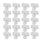Front Bumper Cover Clip Nylon for Vehicle White Accessories