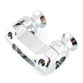 1 1/4" Handlebar Riser Top Clamp Kit for Harley Softail Street Bob (2018–2023) Chrome