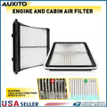 Set of 2 Engine & Cabin Air Filters for Subaru Forester WRX Impreza XV Crosstrek (2009–2018)