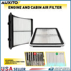 Set of 2 Engine & Cabin Air Filters for Subaru Forester WRX Impreza XV Crosstrek (2009–2018)