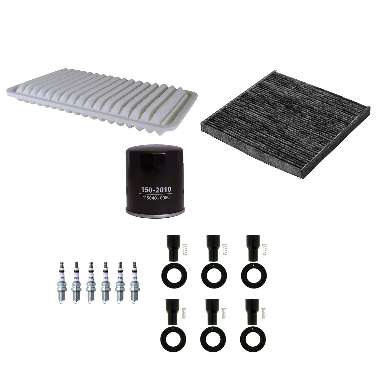 Tune Up Kit with NGK 6 Spark Plugs & Boots for Camry ES300 (1997–2001)
