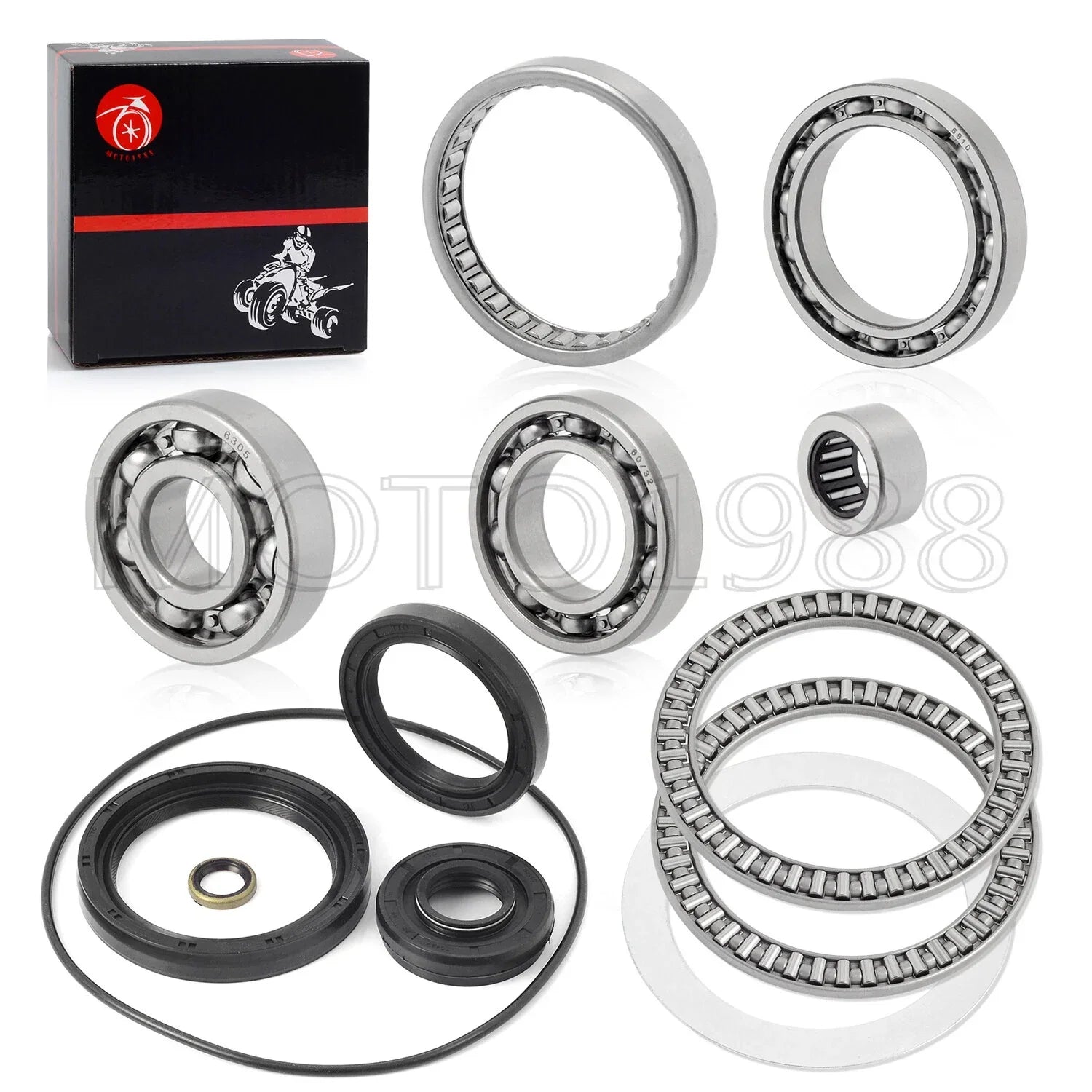 Front differential seal kit for Kawasaki Brute Force 650 KVF650 (2003–2011)