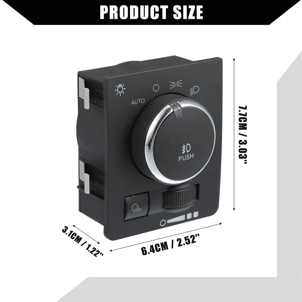 Headlight Switch for Dodge Ram 1500 2500 3500 (No.68020629AA)