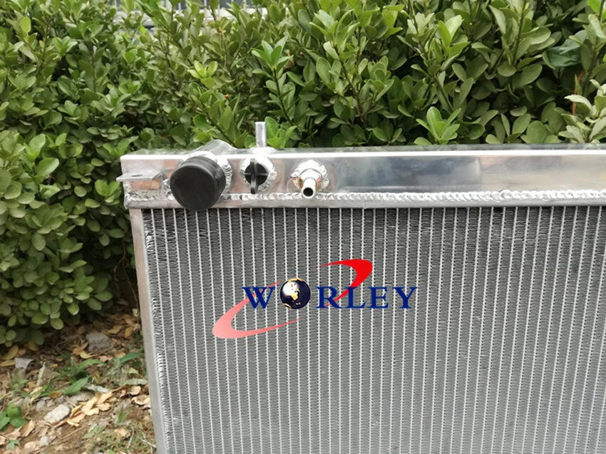 3 Row Aluminum Radiator + Fan for Mitsubishi Delica Space Gear (1994-2005)