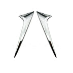2X Chrome Rear Window Spoiler Side Cover Trim for Mazda CX-30 (2020–2024)