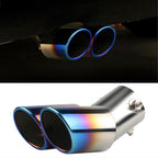2.5" Stainless Steel Dual Exhaust Pipe for Car
