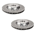 2X Rear Drilled Vented 380mm Disc Brake Rotors for BMW F95 F96 (2019–2023)