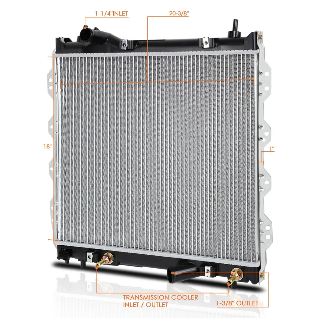 Aluminum OE Factory Radiator for Chrysler PT Cruiser (2001–2010) DPI-2298