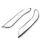Black Louvered Swingarm Covers for Harley Touring Dresser (2009-2020)