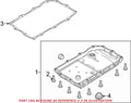Transmission Oil Pan Gasket for Chrysler 300 (2005–2010) 52854760AA