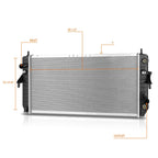 Cooling Radiator for Buick Lucerne 3.9 (2009–2011) DPI-13267