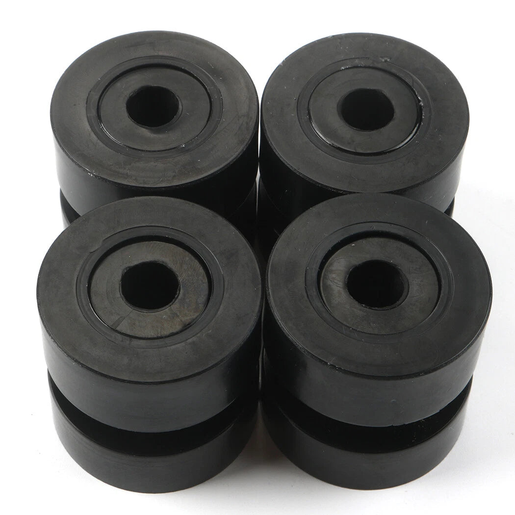 Set of 4 Exhaust Polyurethane Bracket Bushings for Peterbilt