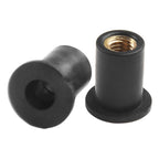10X Rubber Nut Vibration Damper for Motorcycle Windshield