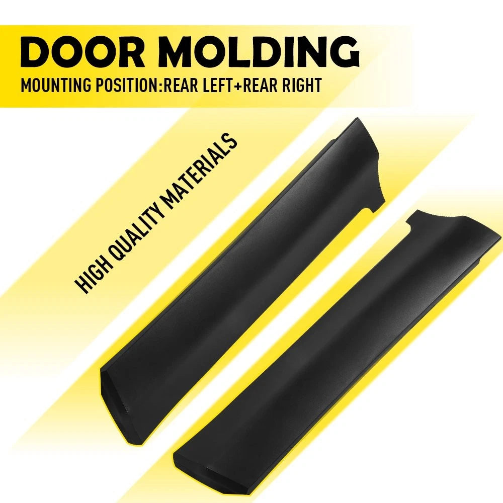 Set of 2 Rear Door Lower Molding Garnish for Honda CR-V (2012–2016)