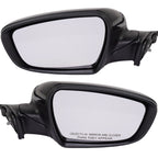 Set of 2 Power Heated Turn Signal Mirrors for Kia Forte (2014–2016)