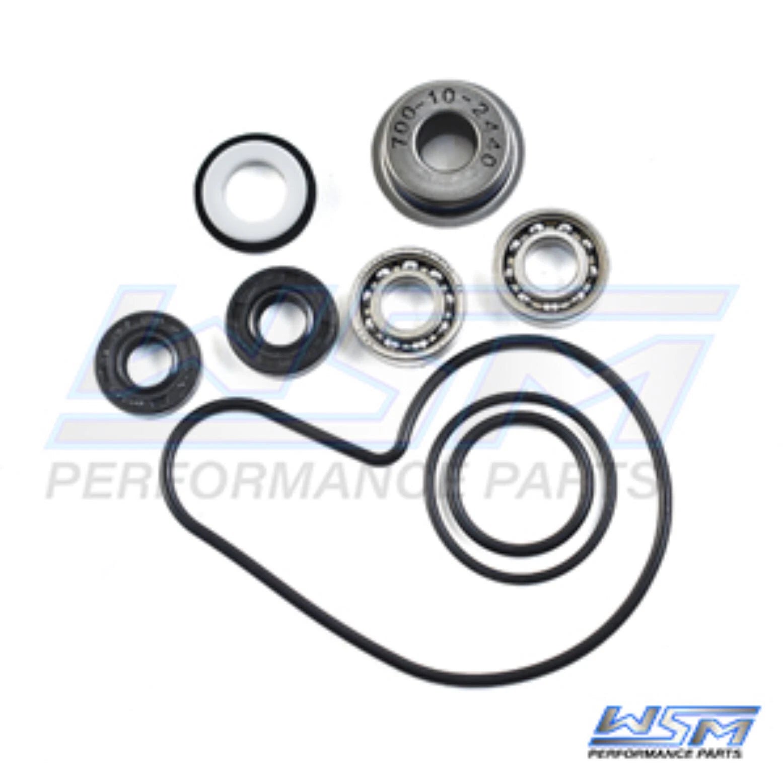 WSM Water Pump Rebuild Kit for Arctic Cat / Kawasaki / Suz 400 (2000–2013) - 24-055