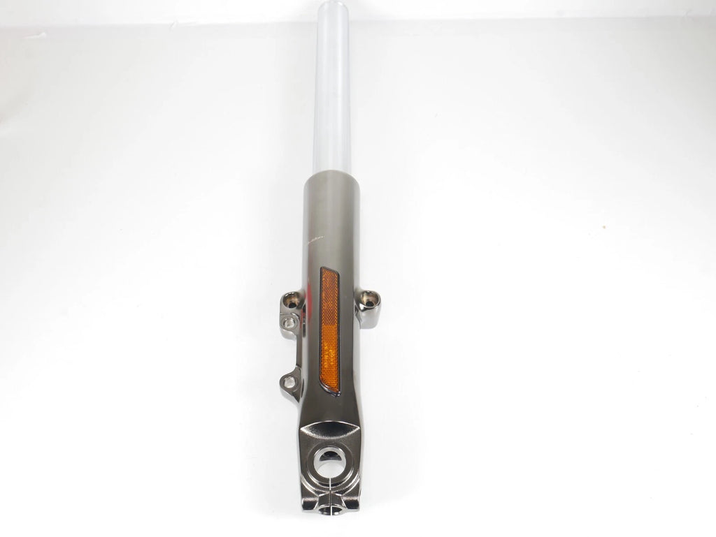 OEM Right Lower Fork Slider Leg for Harley Davidson CVO (2014–2023) Smoked Satin Chrome