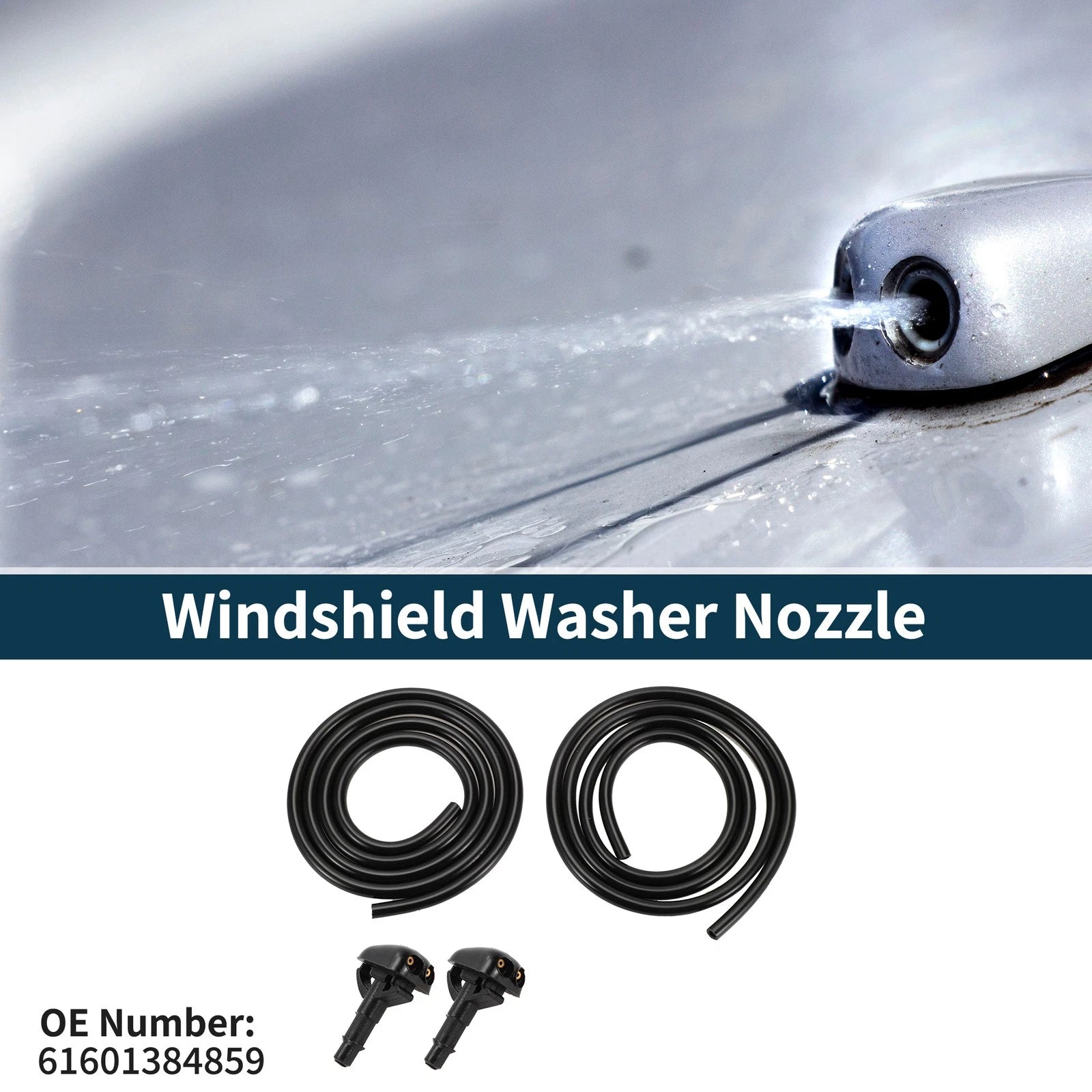 Windshield Washer Nozzle Set for Mitsubishi (No. 61601384859)