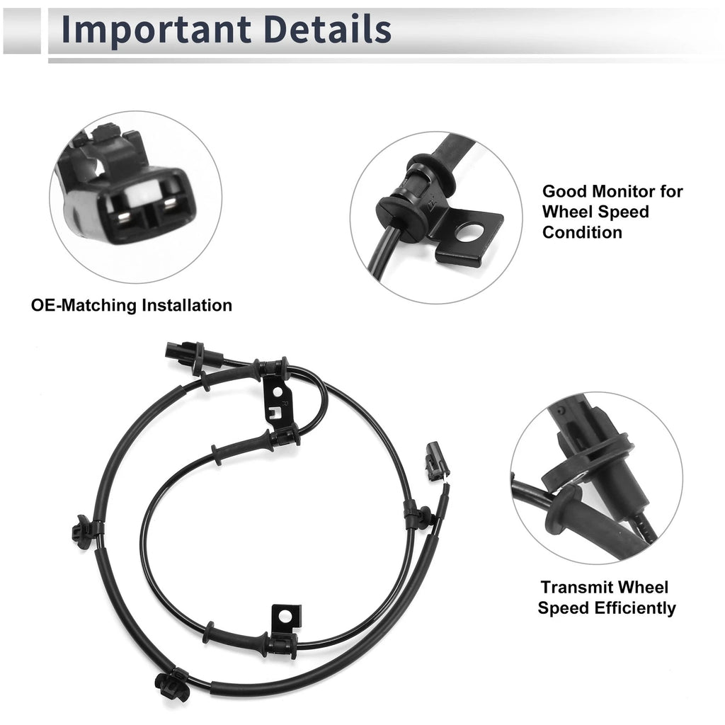 ABS Wheel Speed Sensor No. 598303X300 for Hyundai Elantra (2011)
