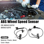 Set of 2 ABS Wheel Speed Sensors for Toyota (No. 8954312070)