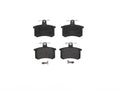 Set of 4 Brembo Rear Low Met Brake Pads for Audi 80 100 5000 A4 A8 Quattro