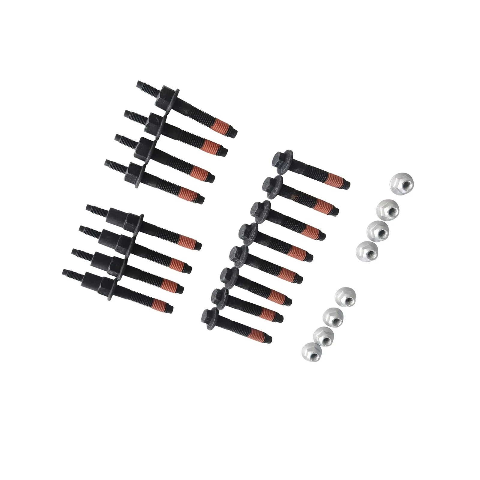 Exhaust Manifold Stud Bolt Nut Kit for Chrysler Aspen Dodge Jeep Ram (2007–2009)