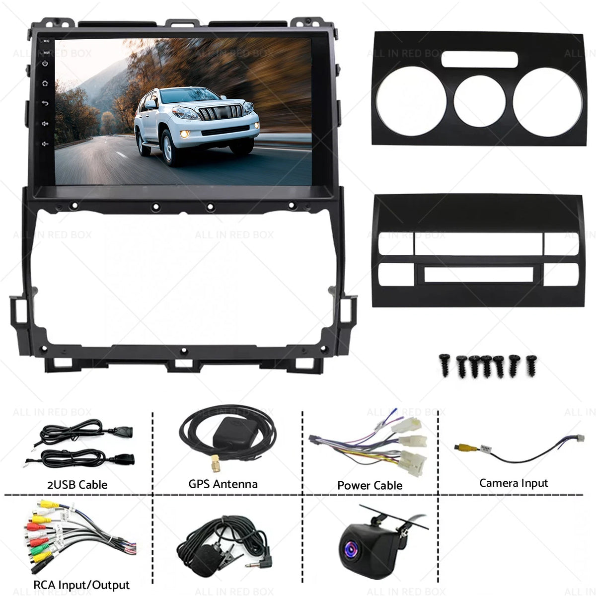 CarPlay Stereo Head Unit for Toyota Prado (2002–2009) Android 13 GPS 4+64G