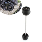 Front Wheel Axle Fork Slider Crash Protector for Zontes Shengshi 368 D E M (2019–2021) Black