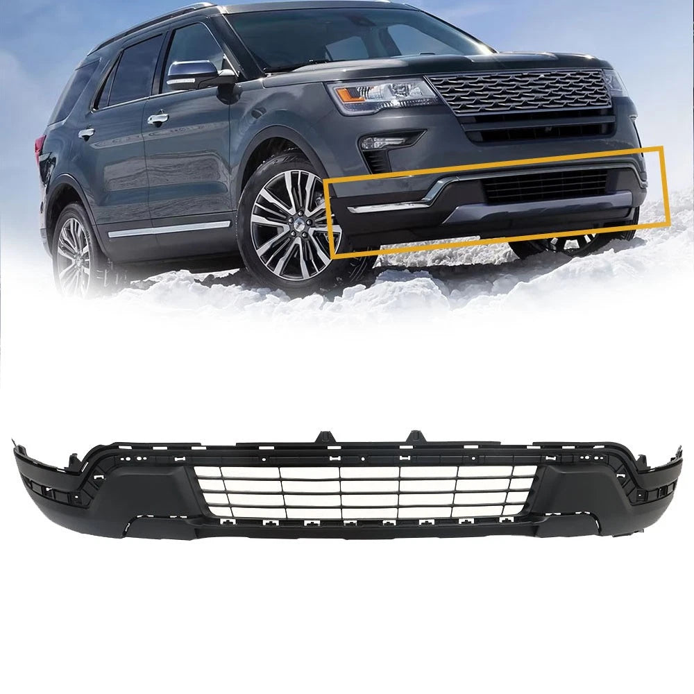Front Lower Bumper Cover Fascia for Ford Explorer (2018–2019)