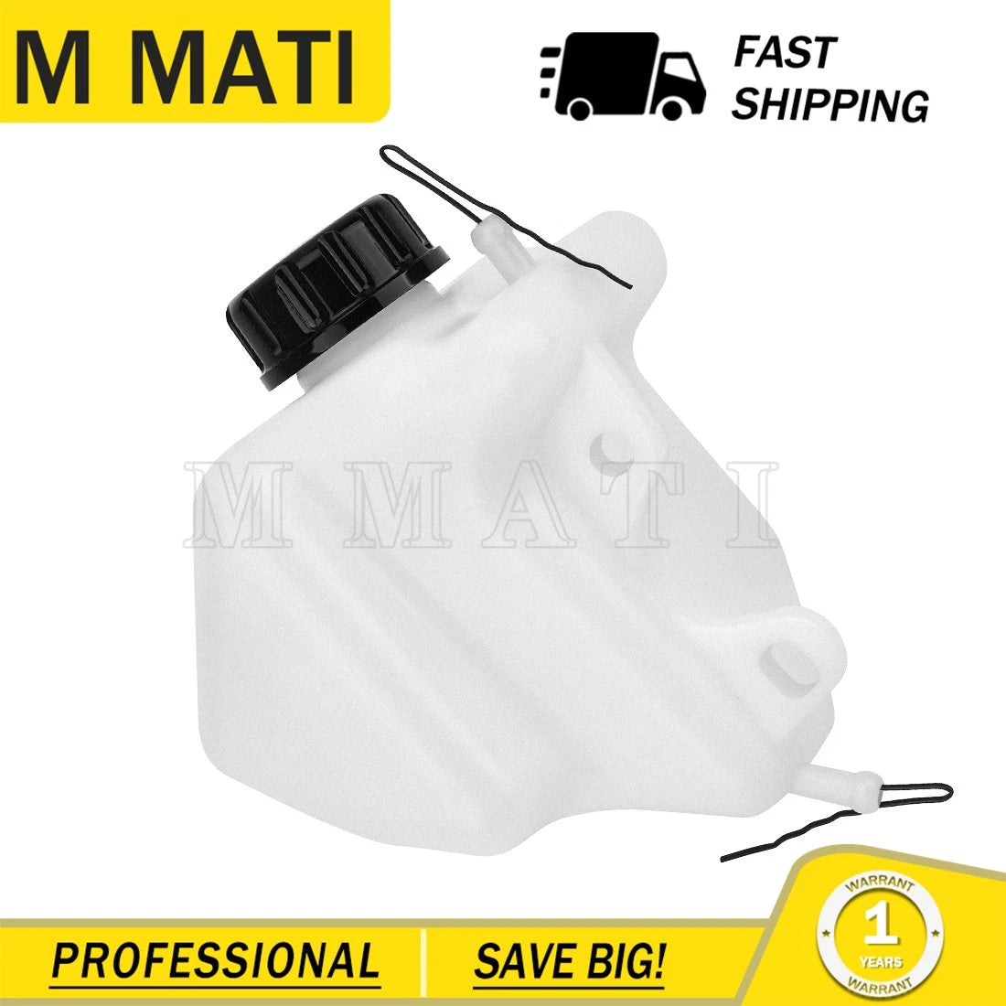 Coolant Reservoir Tank for Kawasaki KLX250 (2018–2020) KLX300 (2021–2024) 43078-0044