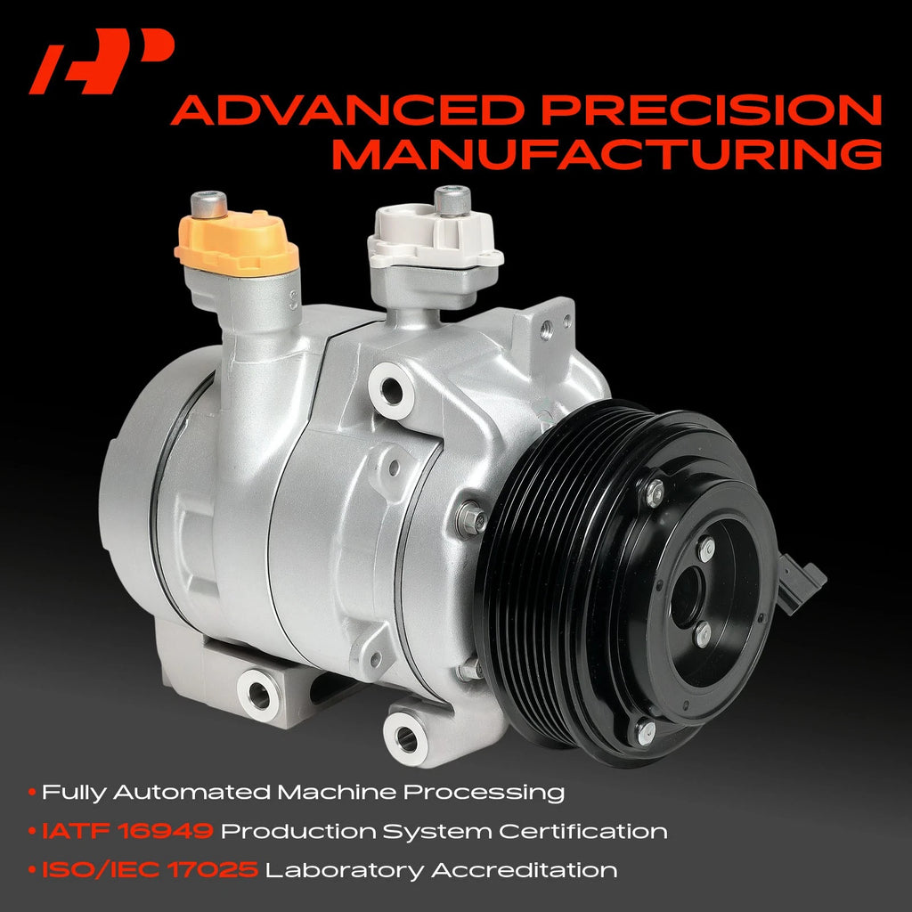 A/C Compressor with Clutch for Ford F-250/350/450 Super Duty (2017–2020)