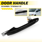 Front Left Door Handle for Honda Civic (2006–2011) 72180SNAA11ZF Black