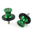 Swingarm Sliders 6MM for Yamaha MT-09 (2013–2022) - Green