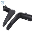 Set of 2 Black Plastic Mud Flaps for Toyota Corolla (2014-2018)