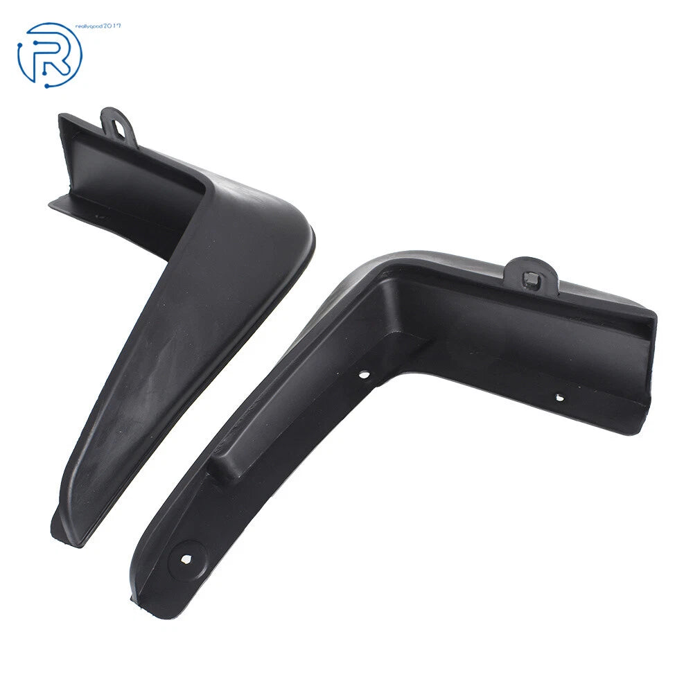 Set of 2 Black Plastic Mud Flaps for Toyota Corolla (2014-2018)