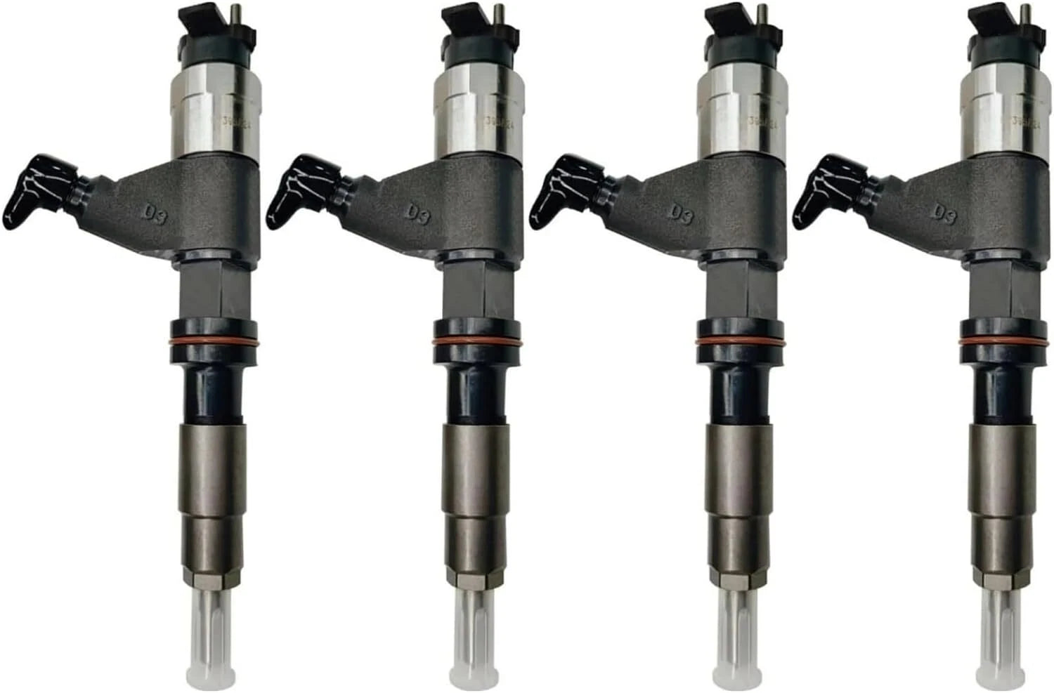 Set of 4 Fuel Injectors RE530361 530361 095000-6320 for John Deere 4045T 6068T