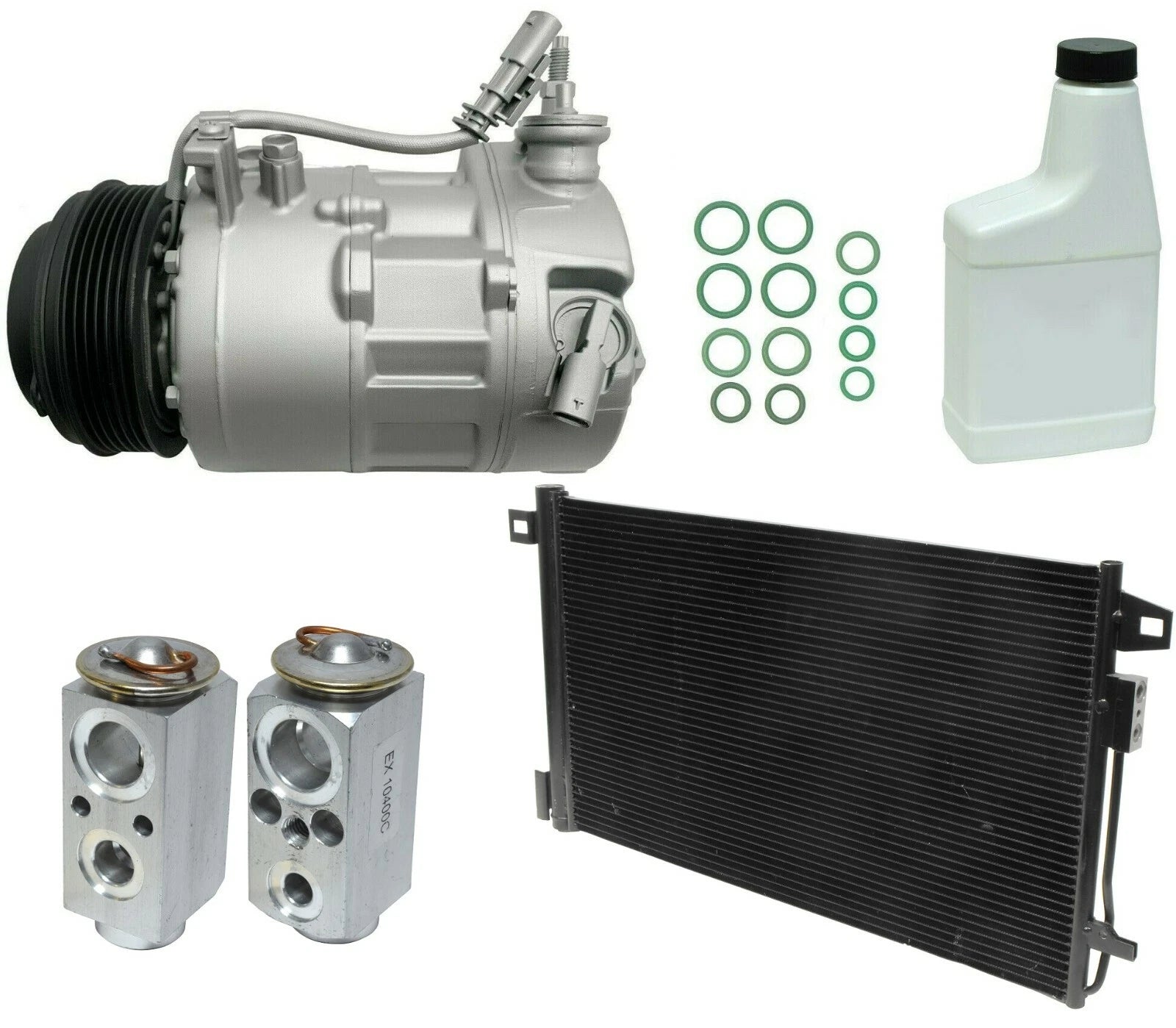 A/C Compressor Kit with Condenser for Ford Ranger (2011–2018)