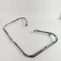 Chrome Front Saddlebag Support Guard Mount Brackets for Harley Touring (2009–2013)