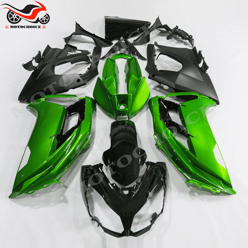 Fairing Kit for Kawasaki Ninja 650 EX650 (2012–2016) Injection Bodywork Green Black