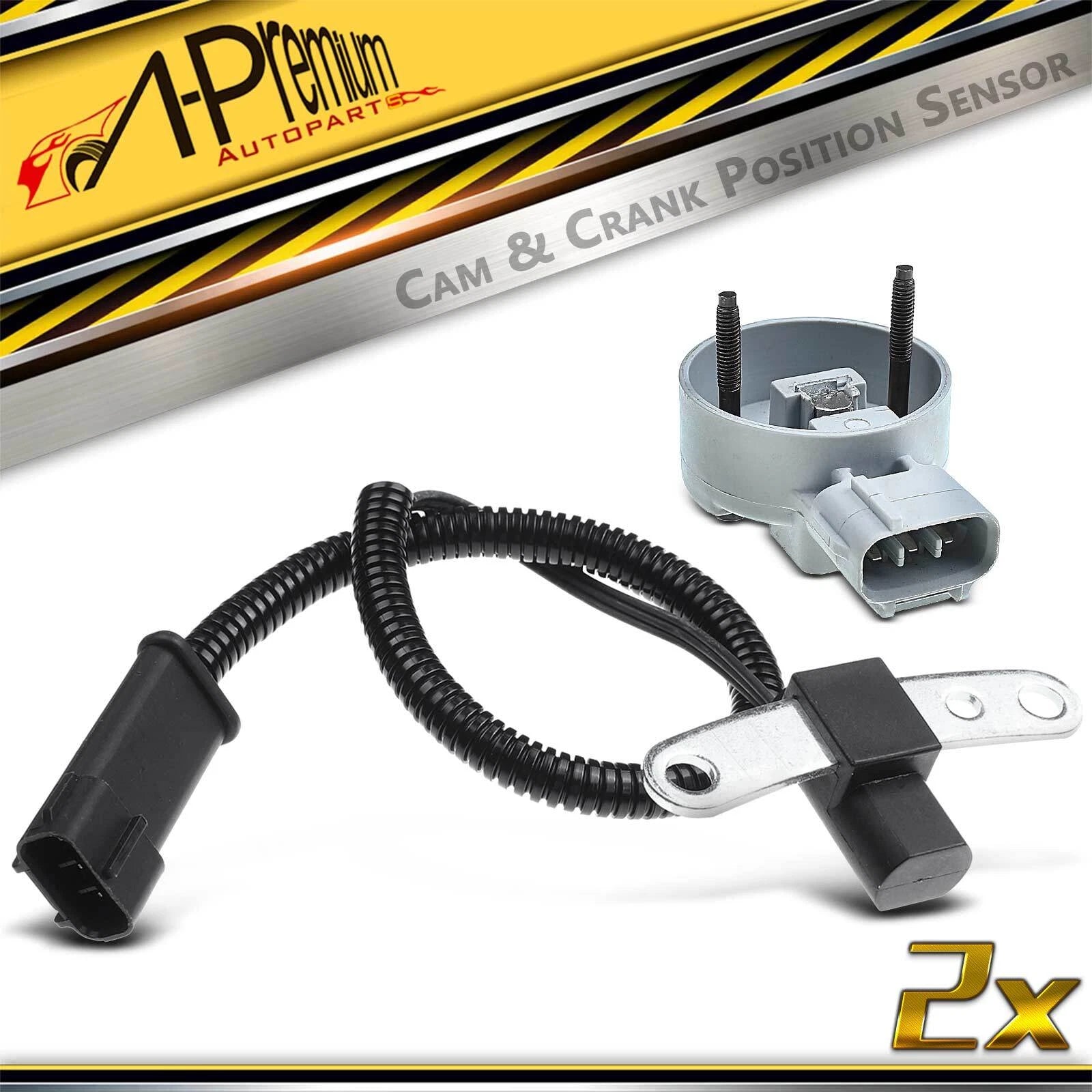 Camshaft & Crankshaft Position Sensors for Jeep Wrangler (2000–2004)