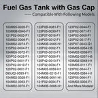 Fuel Gas Tank with Cap for Briggs & Stratton (84004115)