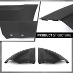 Set of 2 Front Bumper Corner Covers for Ford EcoSport (2018–2022)