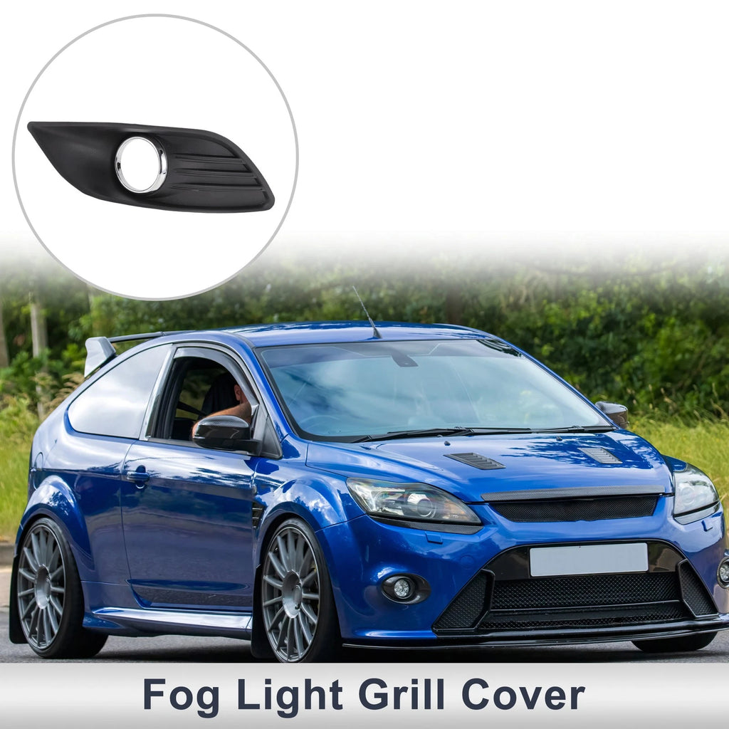 1 Pc Fog Light Grill for Ford Focus Mk2 (2009–2012) Black